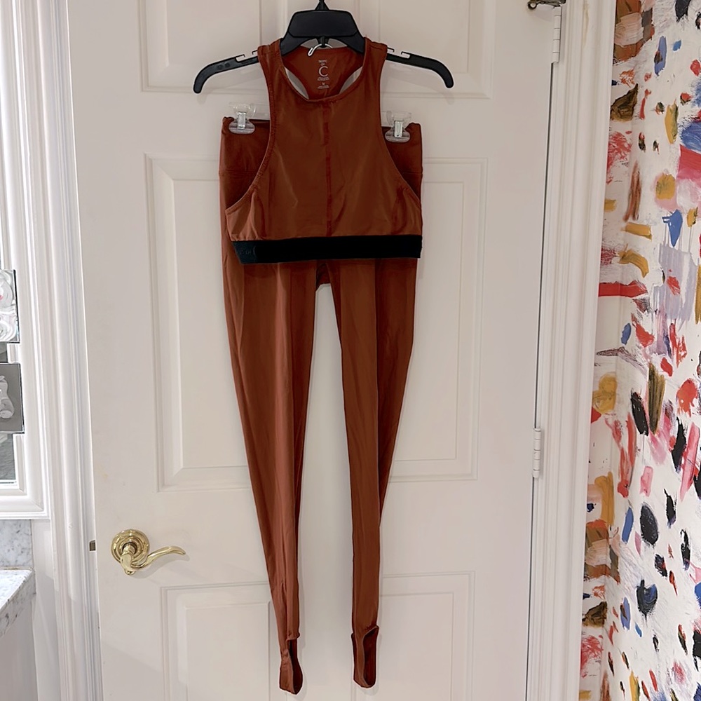 Tropic of C Rust color workout set